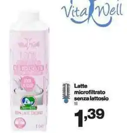 In'S Mercato Vita Well Latte microfiltrato senza lattosio offerta