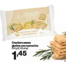 In'S Mercato Crackers senza glutine con rosmarino offerta