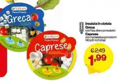 In'S Mercato Insalata in clotola Greca Caprese offerta