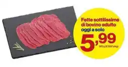 In'S Mercato Fette sottilissime di bovino adulto offerta