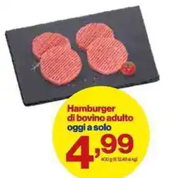 In'S Mercato Hamburger di bovino adulto offerta