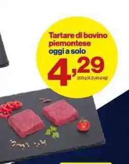 In'S Mercato Tartare di bovino piemontese offerta