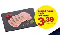 In'S Mercato Lonza di maiale a fette offerta