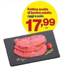 In'S Mercato Fettine scelte di bovino adulto offerta