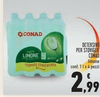 Conad Superstore Conad detersivo per stoviglie offerta