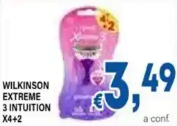 DEM Wilkinson extreme 3 intuition offerta