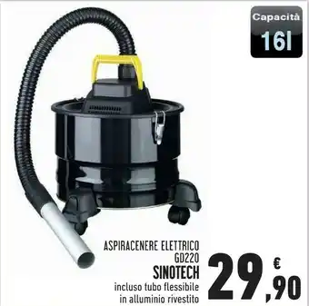 Conad Superstore Sinotech gd220 aspiracenere elettrico offerta