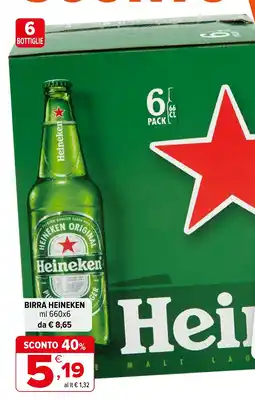 Iperal Birra HEINEKEN offerta