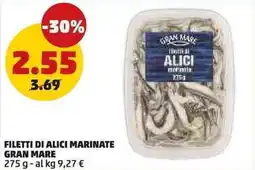 PENNY Filetti di alici marinate GRAN MARE offerta