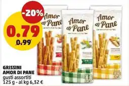 PENNY Grissini AMOR DI PANE offerta