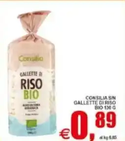 Pewex Consilia s/n gallette di riso bio offerta