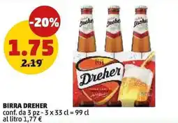 PENNY Birra DREHER offerta