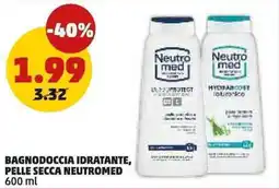 PENNY Bagnodoccia idratante, pelle secca NEUTROMED offerta