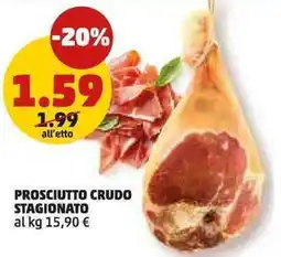 PENNY Prosciutto crudo stagionato offerta