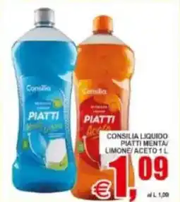 Pewex Consilia liquido piatti menta limone aceto offerta