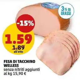 PENNY Fesa di tacchino WELLESS offerta