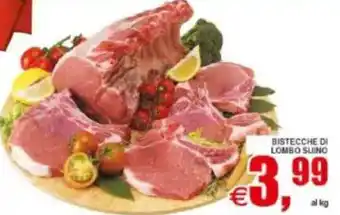 Pewex Bistecche di lombo suino offerta