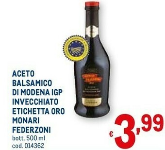 Metro Aceto balsamico offerta