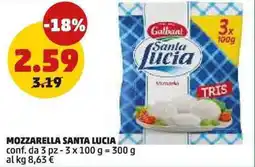 PENNY Mozzarella SANTA LUCIA offerta
