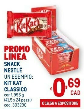Metro Snack offerta