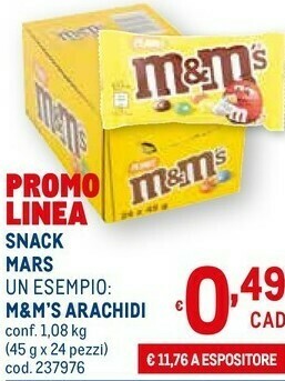 Metro Snack offerta