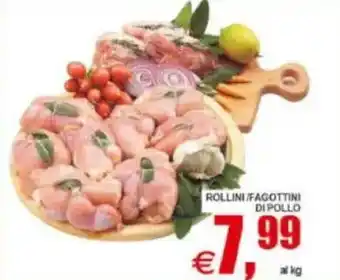 Pewex Rollini/fagottini di pollo offerta