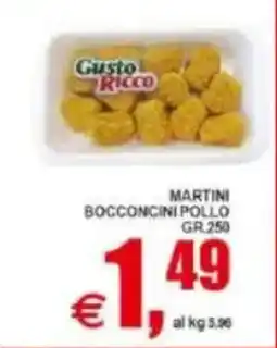 Pewex Martini bocconcini pollo offerta