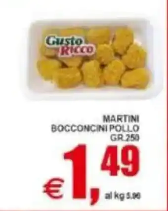 Pewex Martini bocconcini pollo offerta