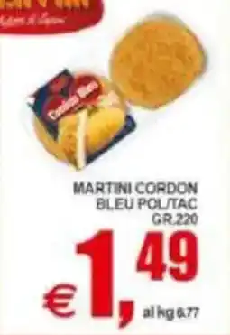 Pewex Martini cordon bleu pol/tac offerta