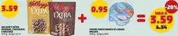 PENNY Kellogg's extra original, cioccolato e nocciole+extra original, cioccolato e nocciole offerta