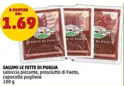 PENNY Salumi LE FETTE DI PUGLIA offerta