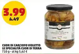 PENNY Cuor di carciofo violetto LE SPECIALITÀ CUOR DI TERRA offerta