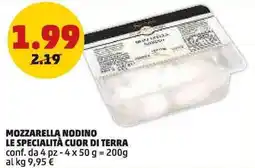 PENNY Mozzarella nodino LE SPECIALITÀ CUOR DI TERRA offerta