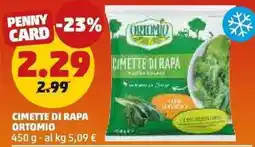 PENNY Cimette di rapa ORTOMIO offerta