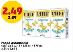 PENNY Panna leggera CHEF offerta