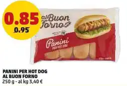 PENNY Panini per hot dog AL BUON FORNO offerta