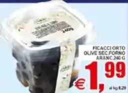 Pewex Ficacciorto olive sec forno aranc offerta