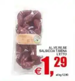 Pewex Alve re se salsiccia tsiena offerta