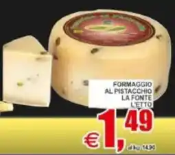 Pewex Formaggio al pistacchio la fonte offerta