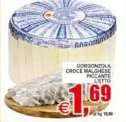 Pewex Gorgonzola croce malghese piccante offerta