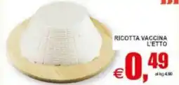 Pewex Ricotta vaccina offerta