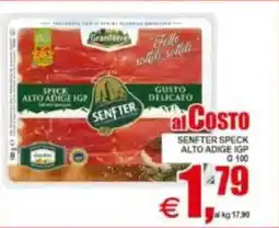Pewex Senfter speck alto adige igp offerta