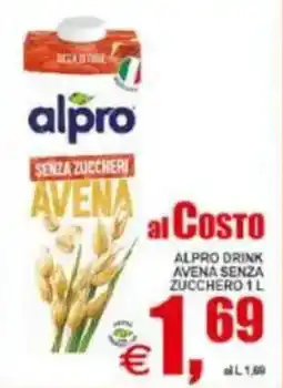 Pewex Alpro drink avena senza zucchero offerta