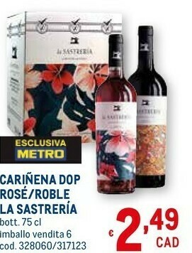 Metro Vino offerta