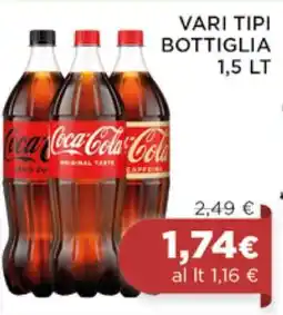Coop Coca-Cola Vari Tipi Bottiglia offerta