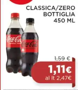 Coop Coca Cola Classica/Zero Bottiglia offerta