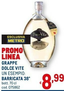 Metro Grappa offerta