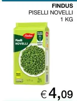 Coop Findus Piselli Novelli offerta