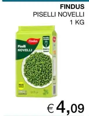 Coop Findus Piselli Novelli offerta