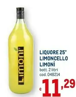 Metro Limoncello offerta